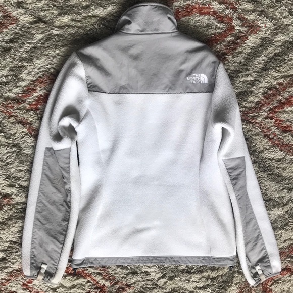 White and Gray North Face Jacket - Picture 7 of 7
